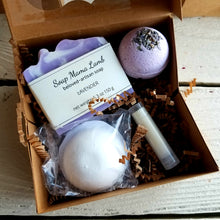 Load image into Gallery viewer, Lavender Care Box for wedding or gift for someone special