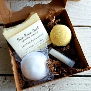 Sweet Orange Care Box for wedding or gift for someone special