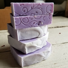 Load image into Gallery viewer, lavender essential oil soap